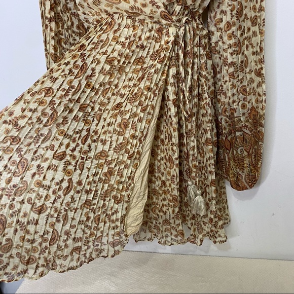 ANTHROPOLOGIE By Let Me Be Shyla Pleated Mini Dress Size small - Picture 7 of 15